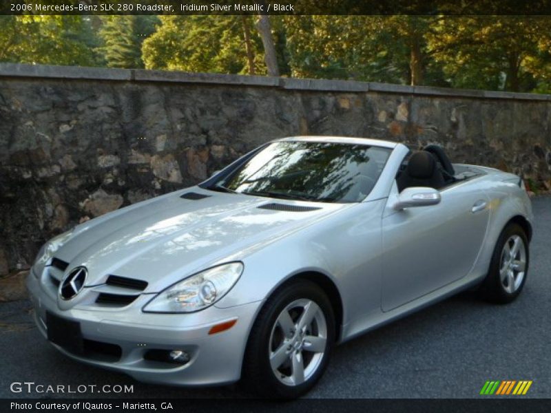 Iridium Silver Metallic / Black 2006 Mercedes-Benz SLK 280 Roadster