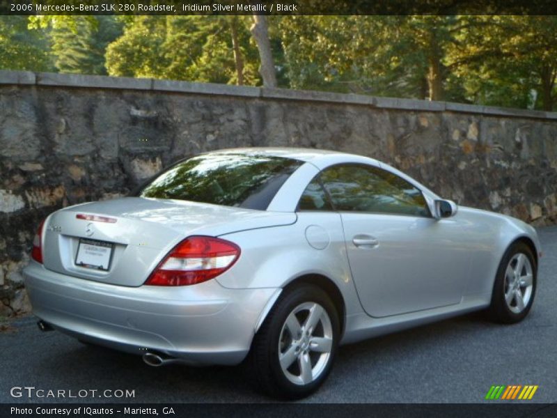 Iridium Silver Metallic / Black 2006 Mercedes-Benz SLK 280 Roadster