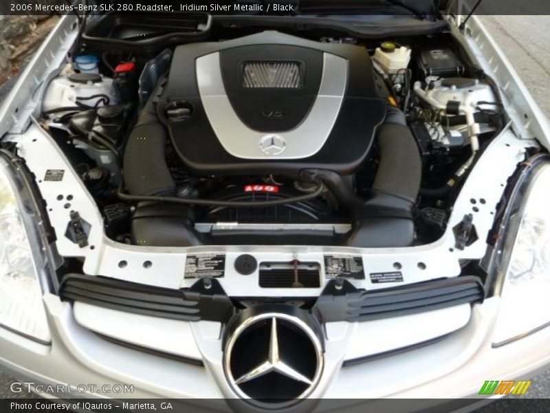 Iridium Silver Metallic / Black 2006 Mercedes-Benz SLK 280 Roadster