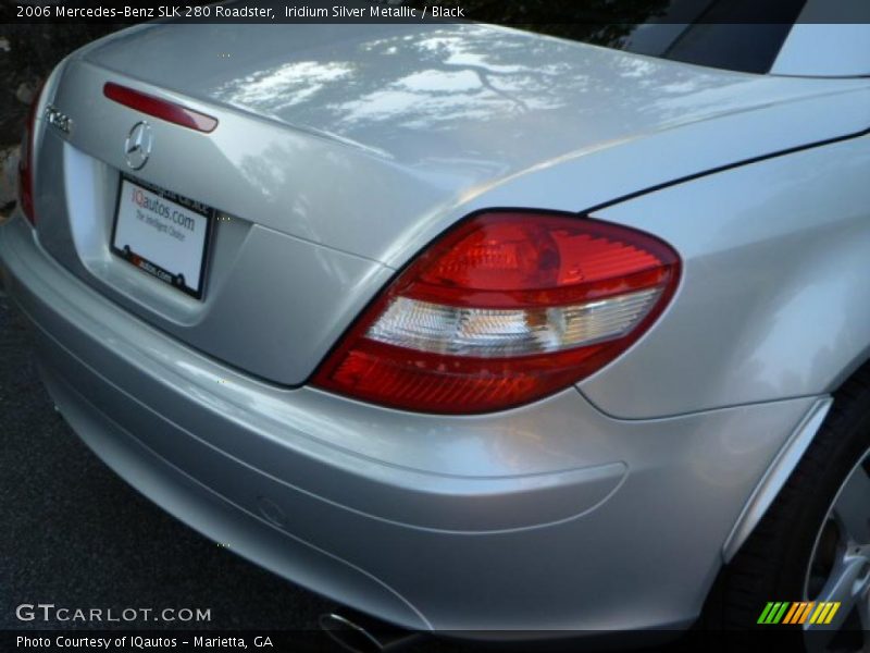 Iridium Silver Metallic / Black 2006 Mercedes-Benz SLK 280 Roadster