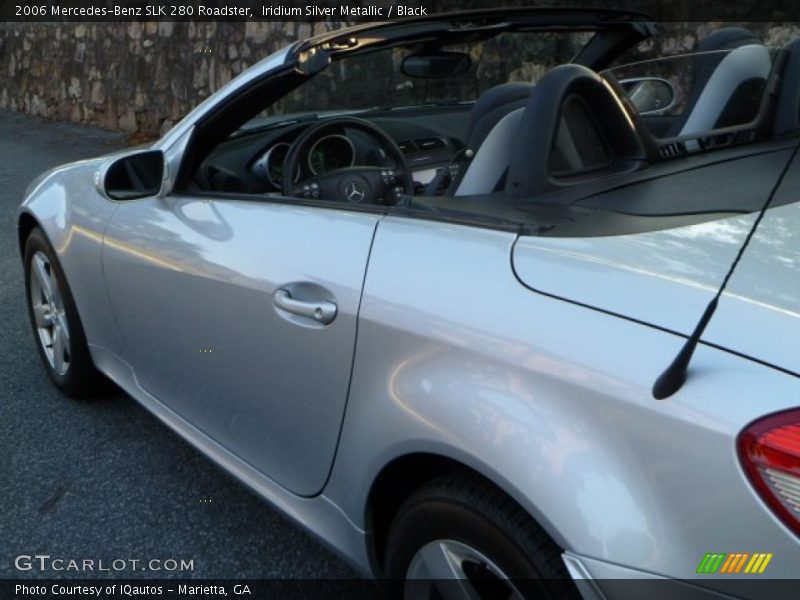 Iridium Silver Metallic / Black 2006 Mercedes-Benz SLK 280 Roadster