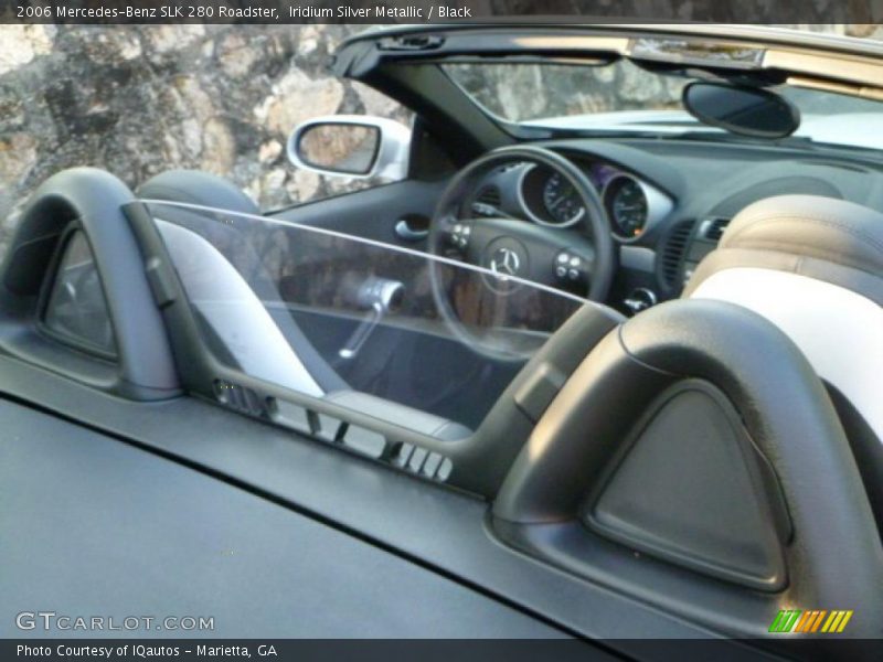 Iridium Silver Metallic / Black 2006 Mercedes-Benz SLK 280 Roadster