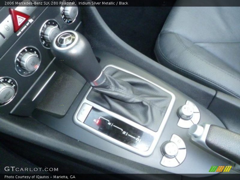 Iridium Silver Metallic / Black 2006 Mercedes-Benz SLK 280 Roadster
