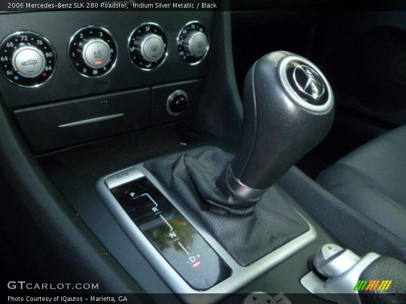 Iridium Silver Metallic / Black 2006 Mercedes-Benz SLK 280 Roadster