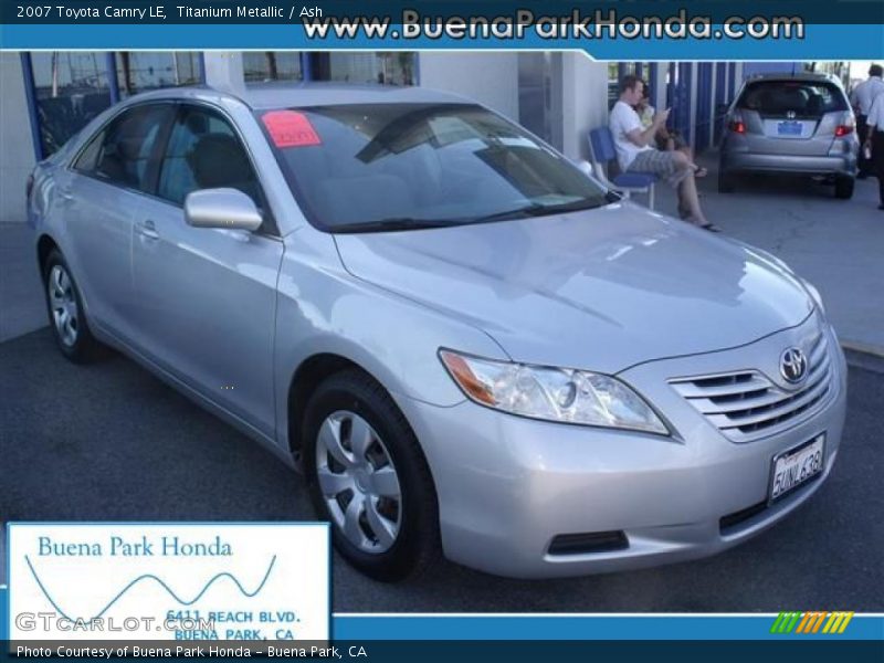 Titanium Metallic / Ash 2007 Toyota Camry LE