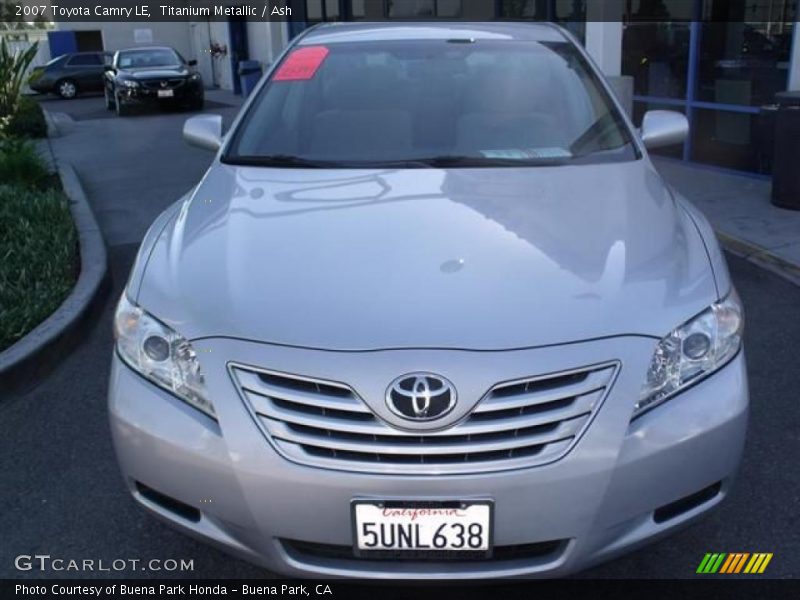 Titanium Metallic / Ash 2007 Toyota Camry LE