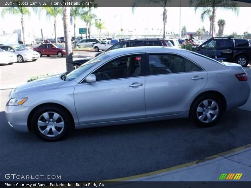 Titanium Metallic / Ash 2007 Toyota Camry LE