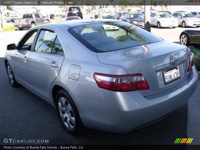 Titanium Metallic / Ash 2007 Toyota Camry LE