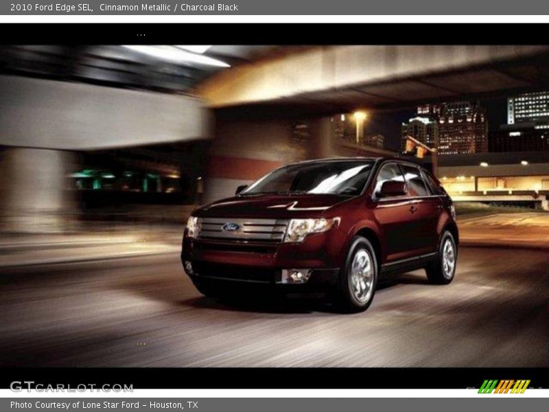 Cinnamon Metallic / Charcoal Black 2010 Ford Edge SEL