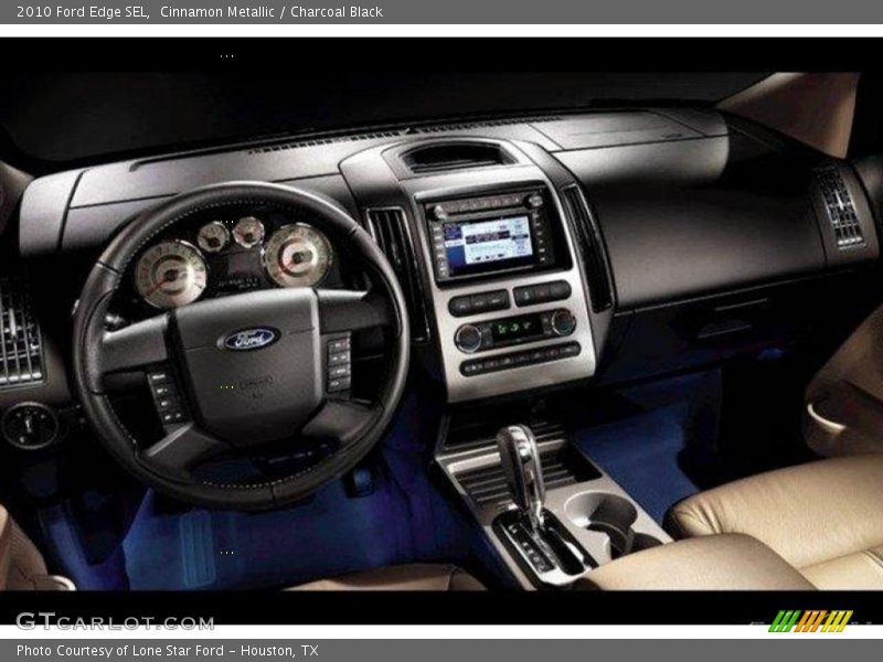 Cinnamon Metallic / Charcoal Black 2010 Ford Edge SEL
