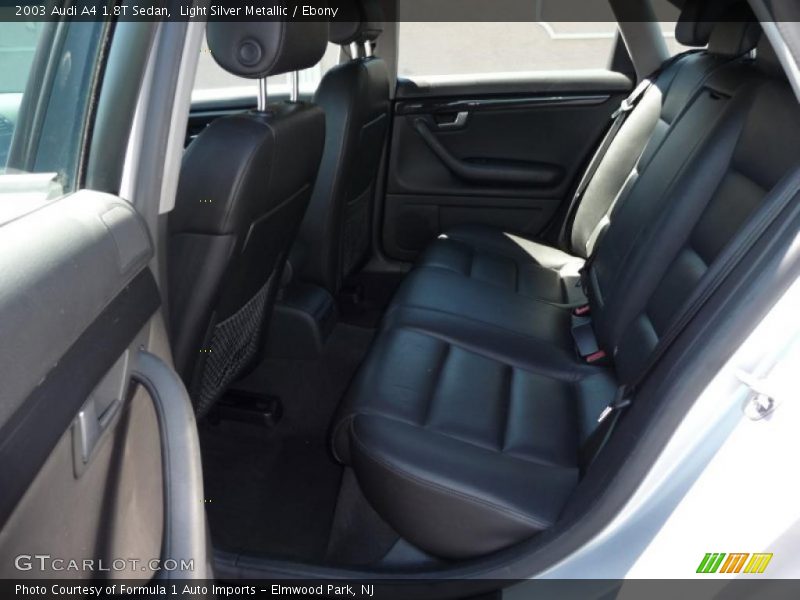 Light Silver Metallic / Ebony 2003 Audi A4 1.8T Sedan