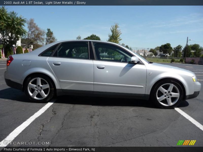 Light Silver Metallic / Ebony 2003 Audi A4 1.8T Sedan