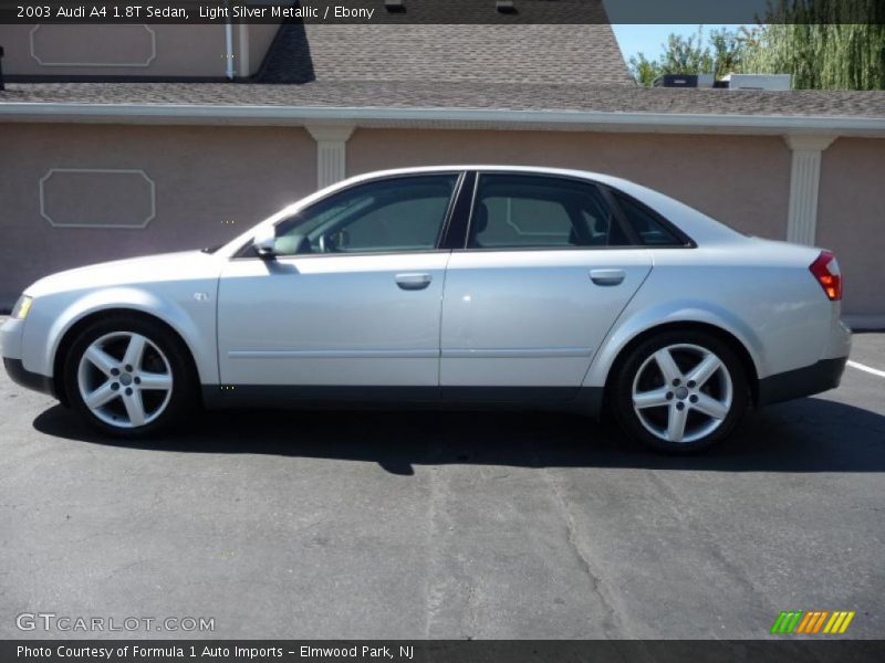 Light Silver Metallic / Ebony 2003 Audi A4 1.8T Sedan