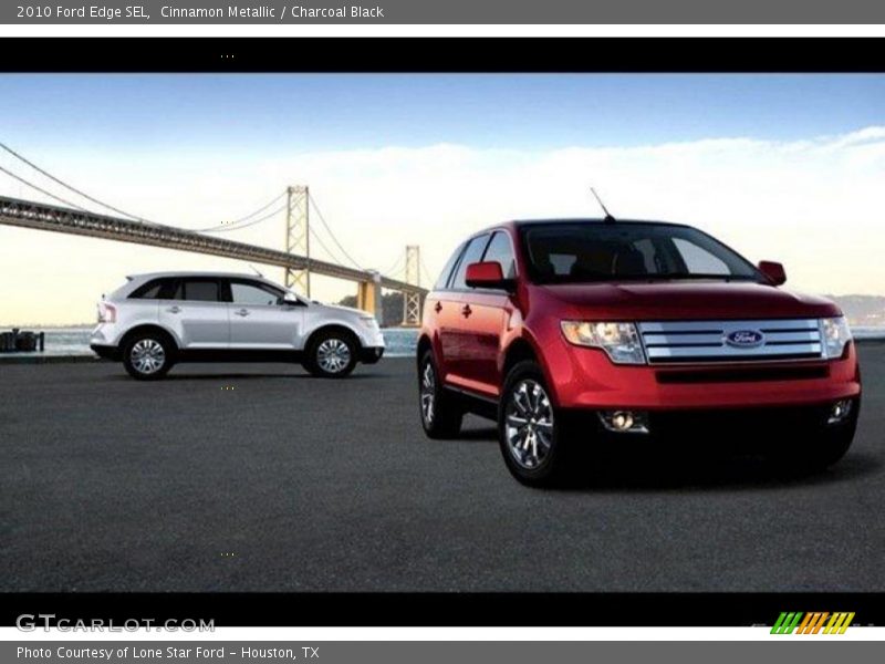 Cinnamon Metallic / Charcoal Black 2010 Ford Edge SEL