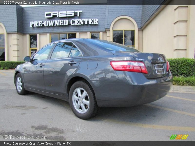 Magnetic Gray Metallic / Ash 2009 Toyota Camry LE
