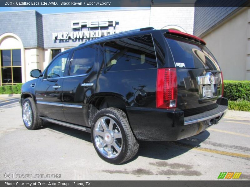 Black Raven / Ebony/Ebony 2007 Cadillac Escalade AWD