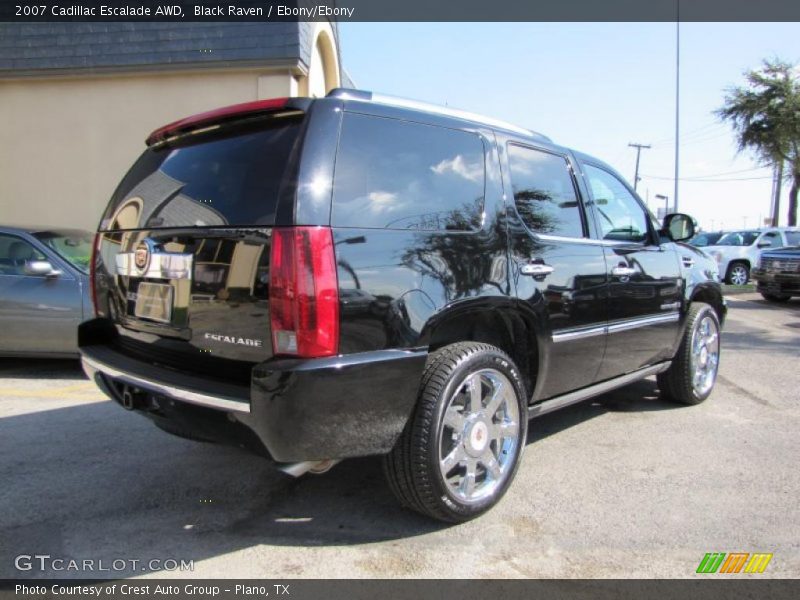 Black Raven / Ebony/Ebony 2007 Cadillac Escalade AWD