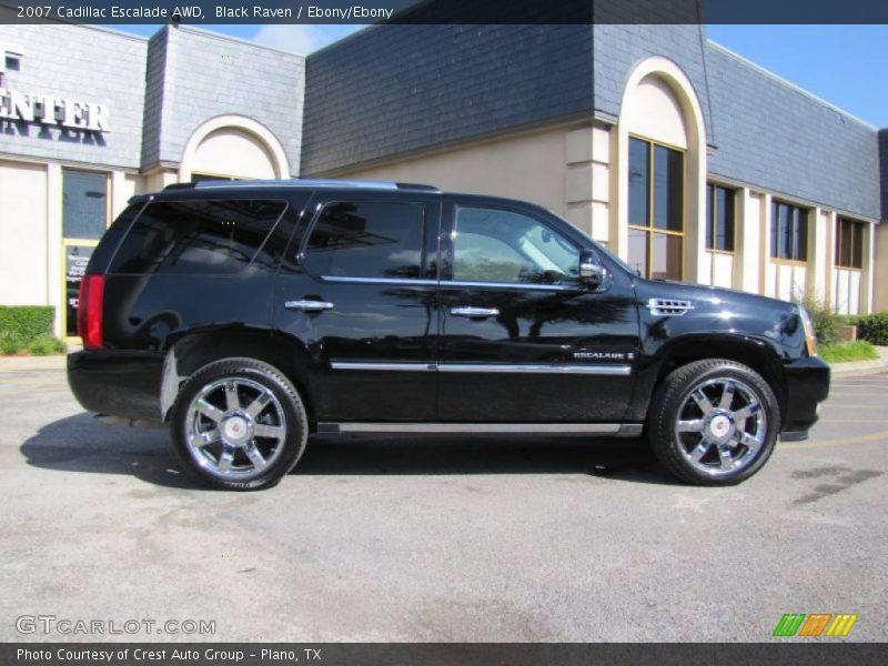 Black Raven / Ebony/Ebony 2007 Cadillac Escalade AWD