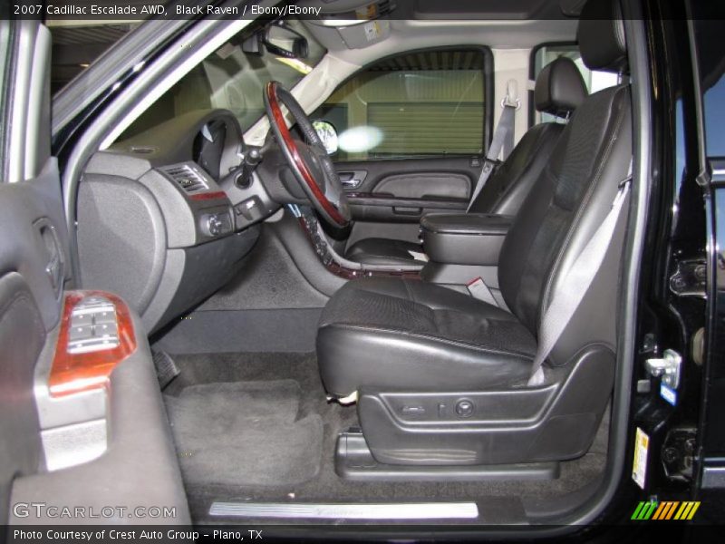 Black Raven / Ebony/Ebony 2007 Cadillac Escalade AWD