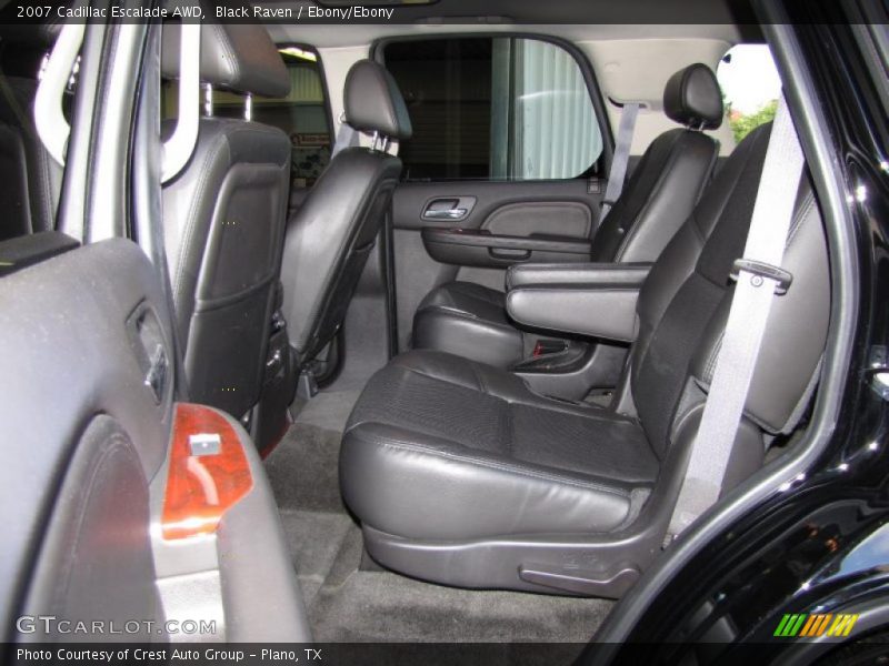 Black Raven / Ebony/Ebony 2007 Cadillac Escalade AWD