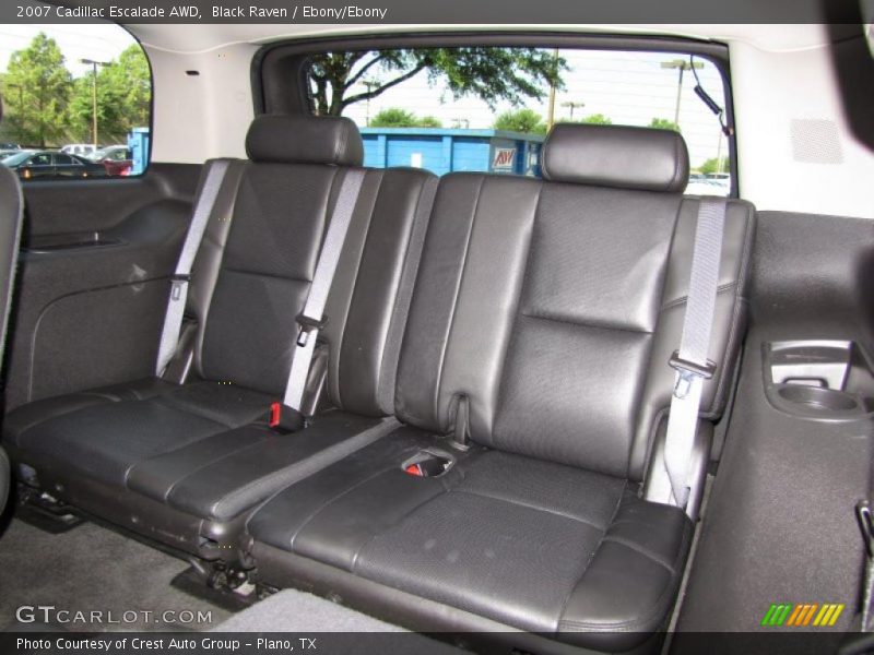 Black Raven / Ebony/Ebony 2007 Cadillac Escalade AWD