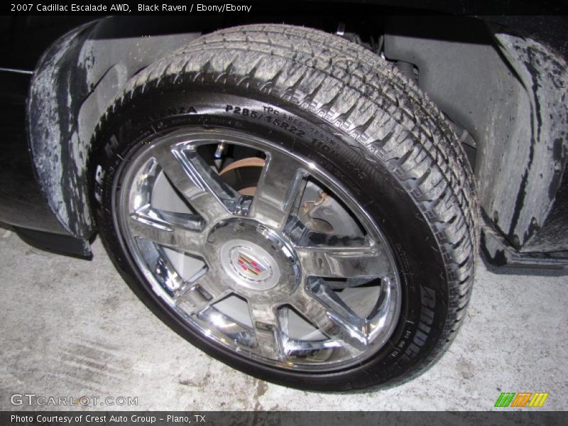 Black Raven / Ebony/Ebony 2007 Cadillac Escalade AWD