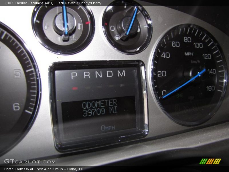 Black Raven / Ebony/Ebony 2007 Cadillac Escalade AWD
