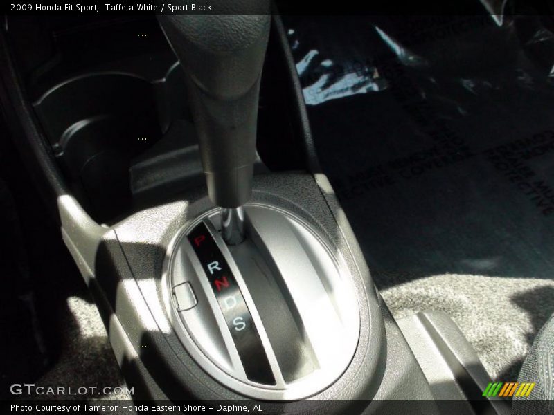 Taffeta White / Sport Black 2009 Honda Fit Sport