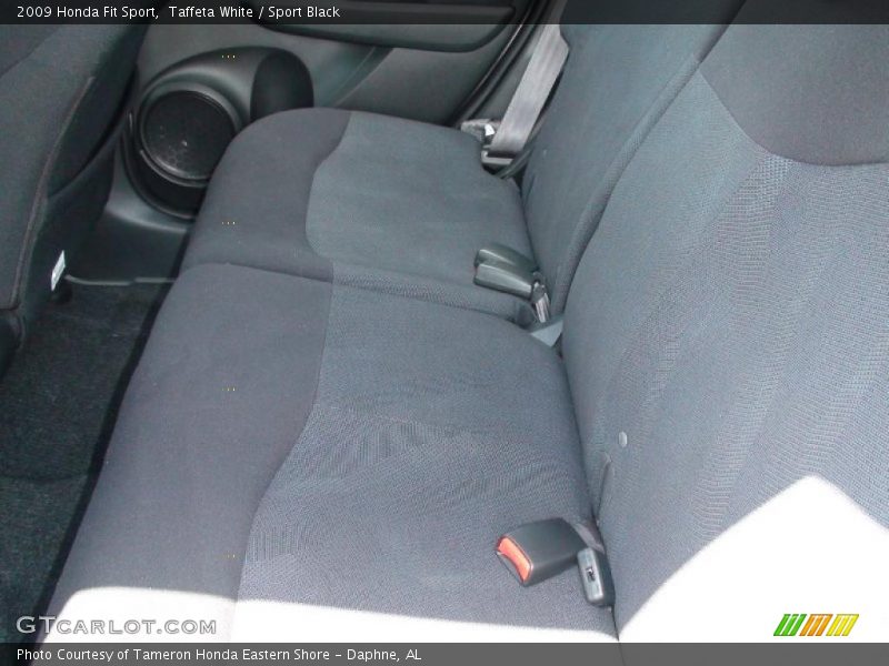 Taffeta White / Sport Black 2009 Honda Fit Sport