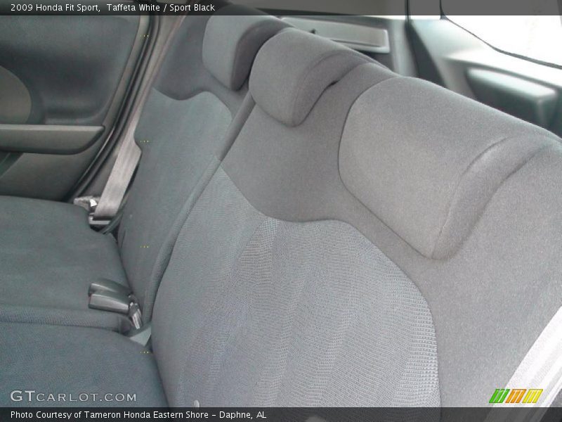 Taffeta White / Sport Black 2009 Honda Fit Sport