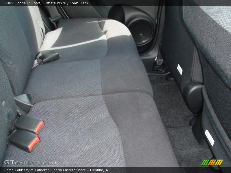 Taffeta White / Sport Black 2009 Honda Fit Sport