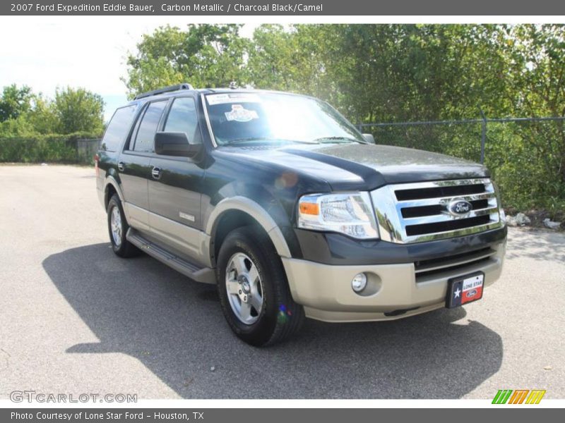 Carbon Metallic / Charcoal Black/Camel 2007 Ford Expedition Eddie Bauer