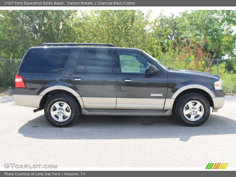 Carbon Metallic / Charcoal Black/Camel 2007 Ford Expedition Eddie Bauer