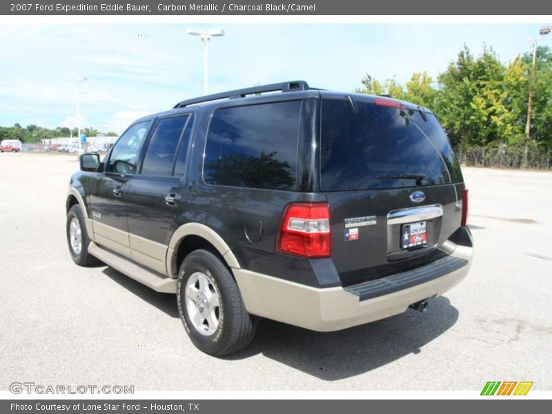 Carbon Metallic / Charcoal Black/Camel 2007 Ford Expedition Eddie Bauer