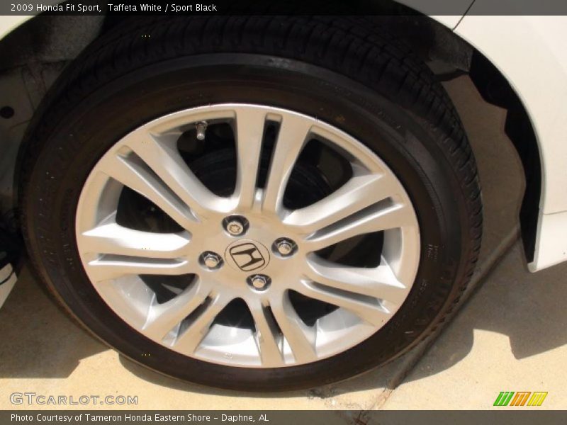 Taffeta White / Sport Black 2009 Honda Fit Sport
