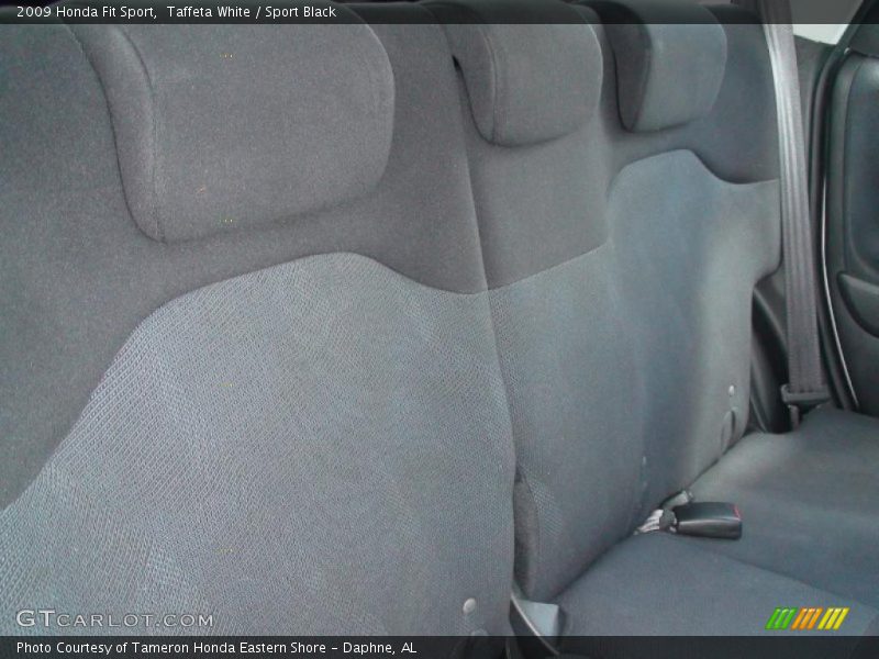 Taffeta White / Sport Black 2009 Honda Fit Sport