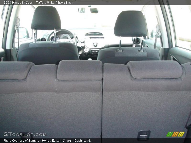 Taffeta White / Sport Black 2009 Honda Fit Sport