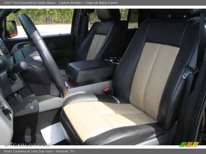Carbon Metallic / Charcoal Black/Camel 2007 Ford Expedition Eddie Bauer