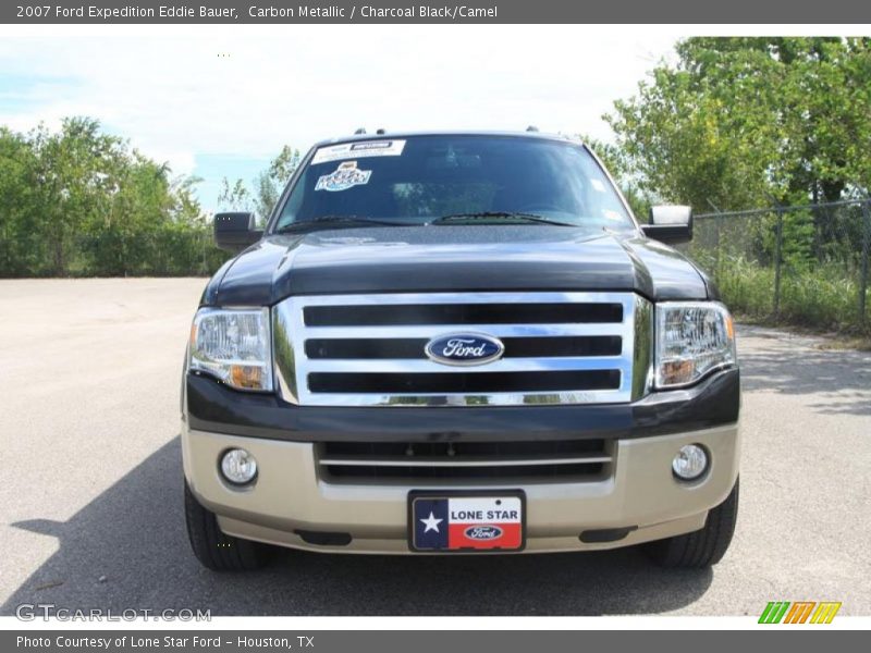 Carbon Metallic / Charcoal Black/Camel 2007 Ford Expedition Eddie Bauer
