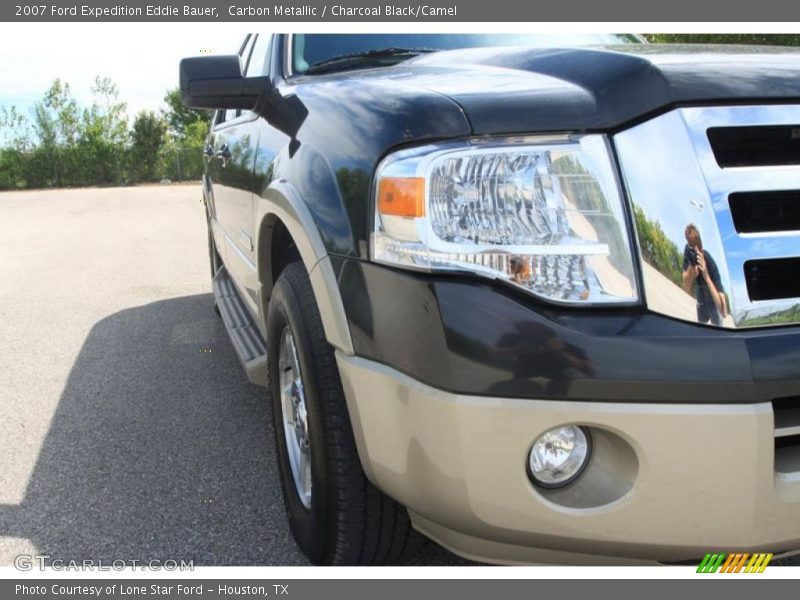 Carbon Metallic / Charcoal Black/Camel 2007 Ford Expedition Eddie Bauer