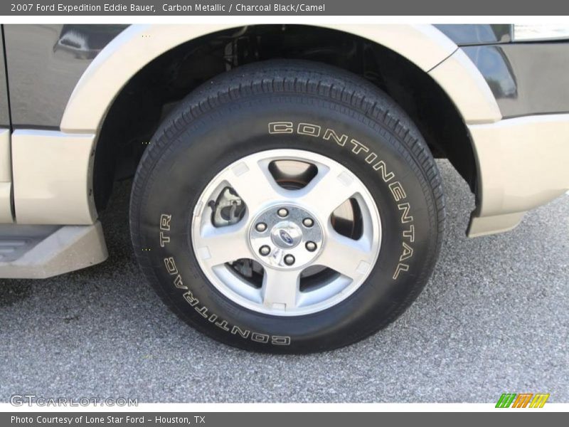 Carbon Metallic / Charcoal Black/Camel 2007 Ford Expedition Eddie Bauer