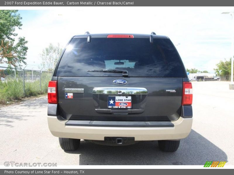 Carbon Metallic / Charcoal Black/Camel 2007 Ford Expedition Eddie Bauer