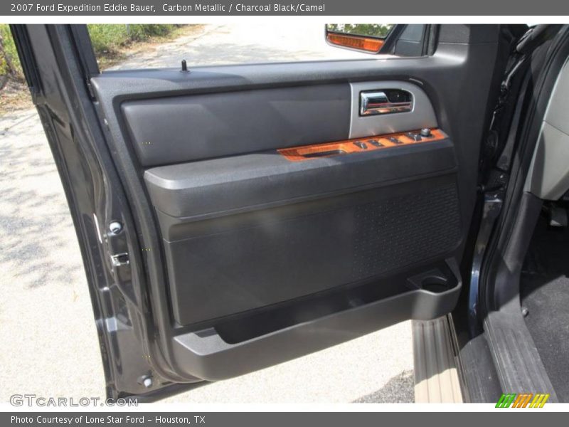 Carbon Metallic / Charcoal Black/Camel 2007 Ford Expedition Eddie Bauer