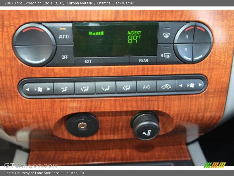 Carbon Metallic / Charcoal Black/Camel 2007 Ford Expedition Eddie Bauer