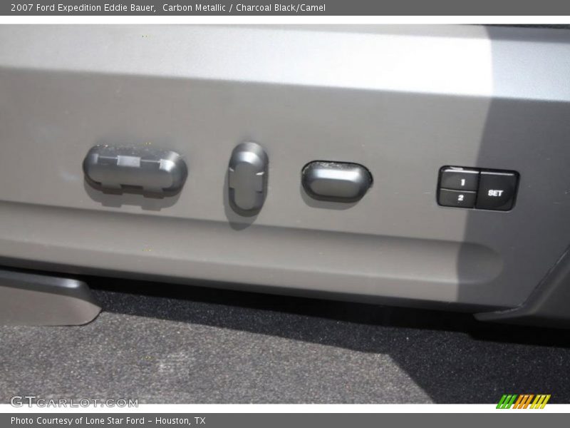 Carbon Metallic / Charcoal Black/Camel 2007 Ford Expedition Eddie Bauer