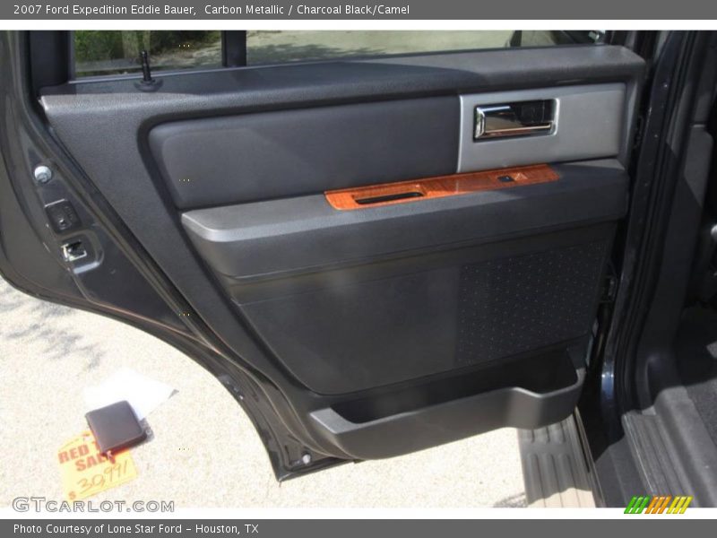 Carbon Metallic / Charcoal Black/Camel 2007 Ford Expedition Eddie Bauer
