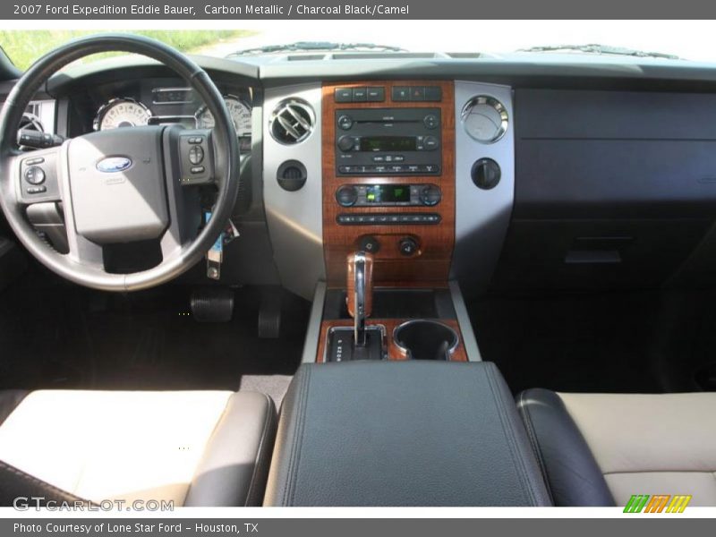 Carbon Metallic / Charcoal Black/Camel 2007 Ford Expedition Eddie Bauer