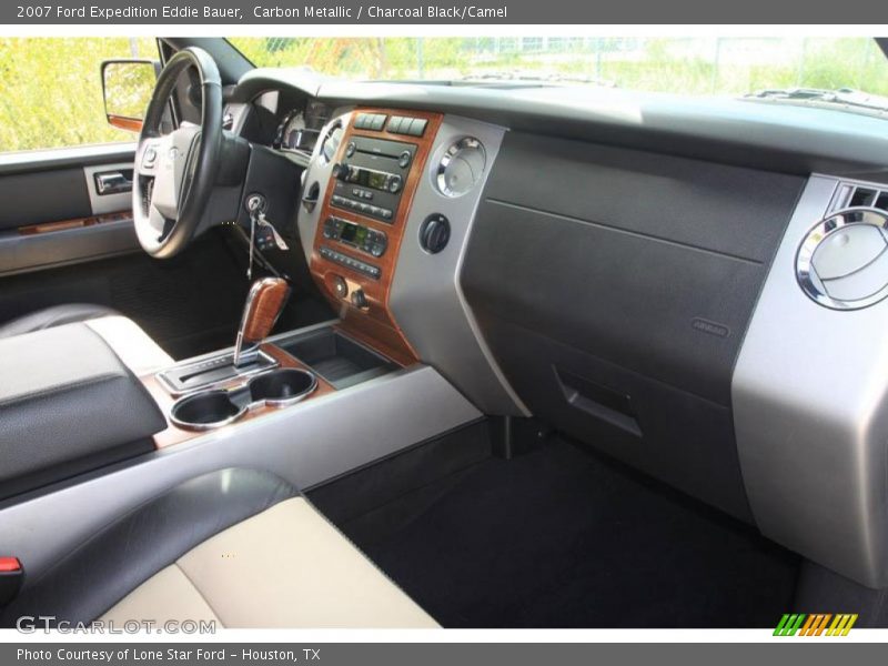 Carbon Metallic / Charcoal Black/Camel 2007 Ford Expedition Eddie Bauer