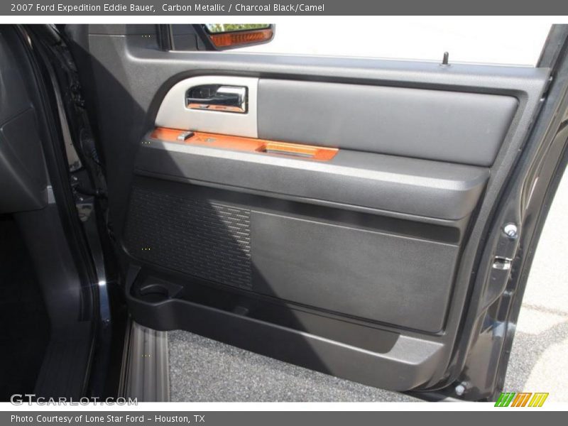 Carbon Metallic / Charcoal Black/Camel 2007 Ford Expedition Eddie Bauer