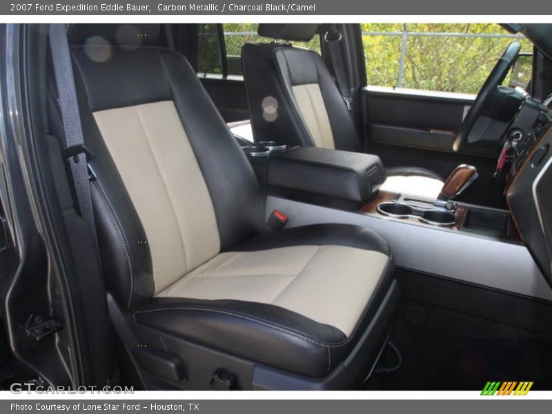 Carbon Metallic / Charcoal Black/Camel 2007 Ford Expedition Eddie Bauer